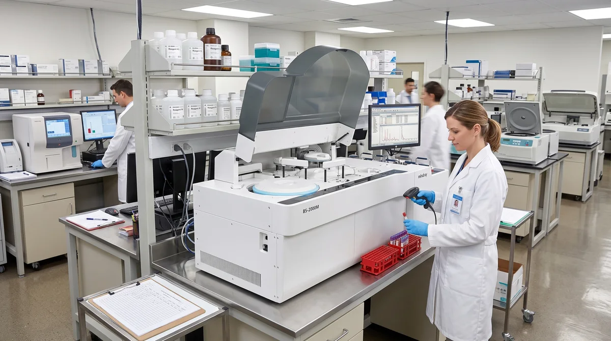Clinical chemistry analyzer