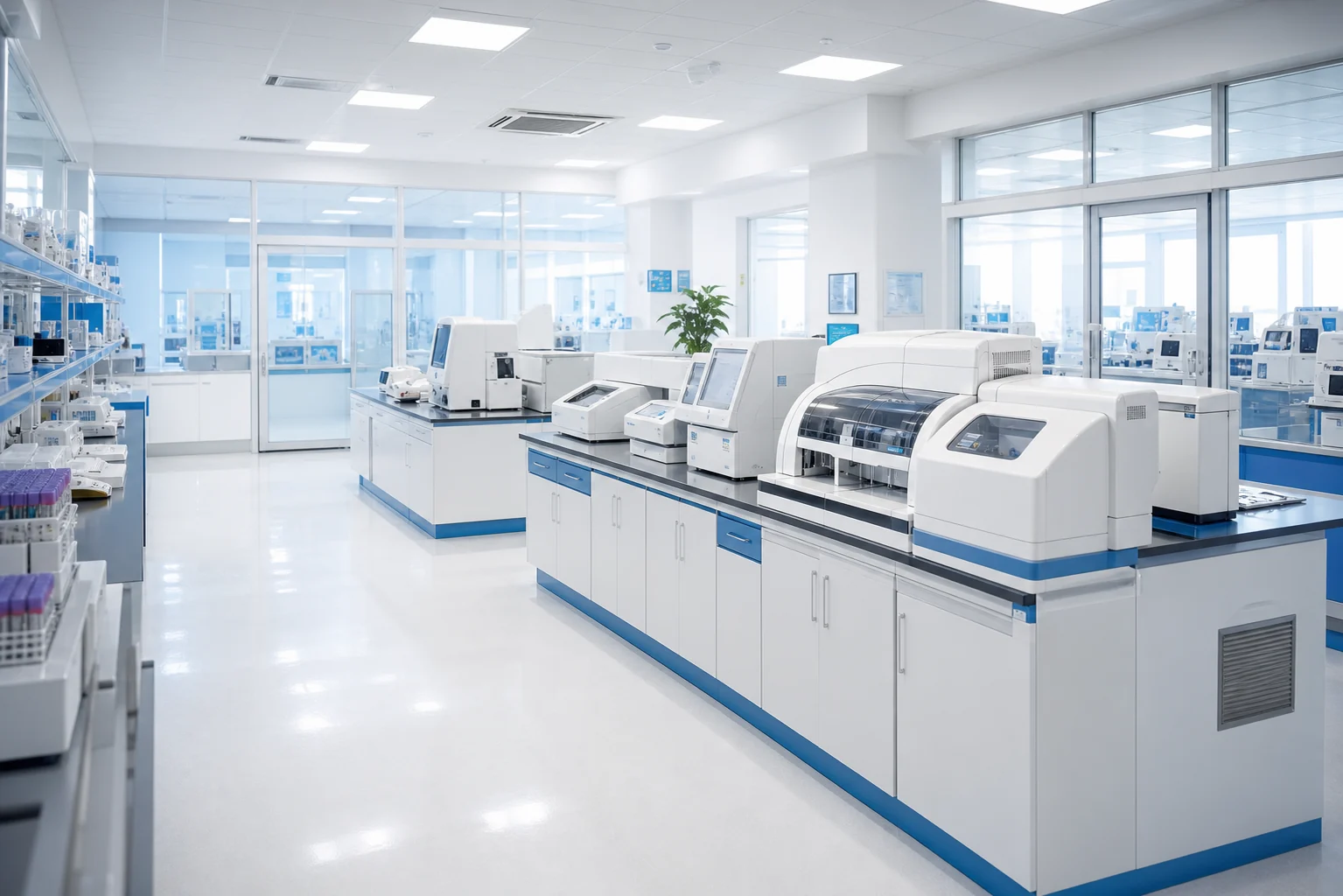 Clinical laboratory equipment environment