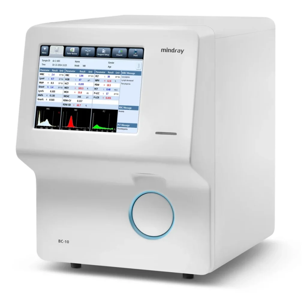 Mindray BC-10 Auto Hematology Analyzer