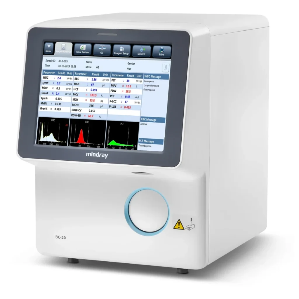 Mindray BC-20 Auto Hematology Analyzer