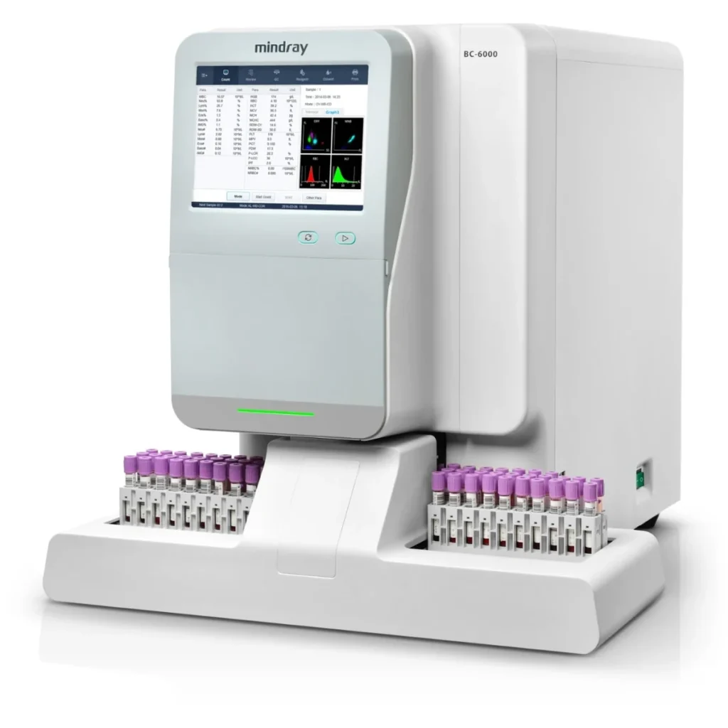 Mindray BC-6000 Auto Hematology Analyzer